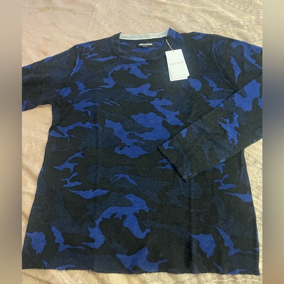 Zadig and Voltaire Mens Exclusice Cashmere Sweater Sz L - Picture 5 of 7